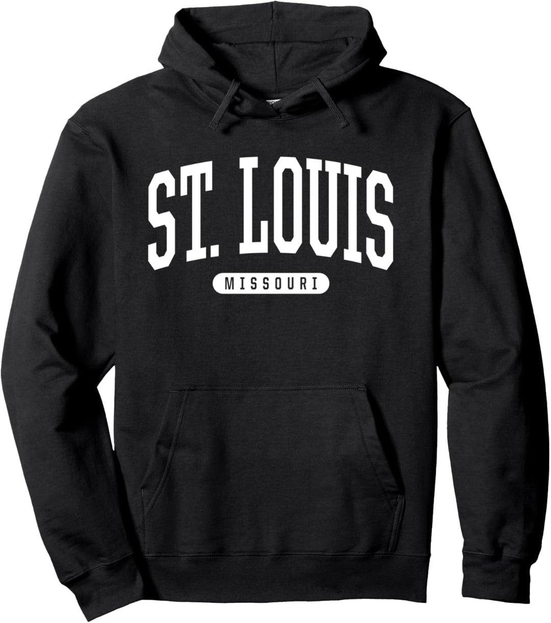 College Style St. Louis Missouri Souvenir Geschenk Pullover Hoodie