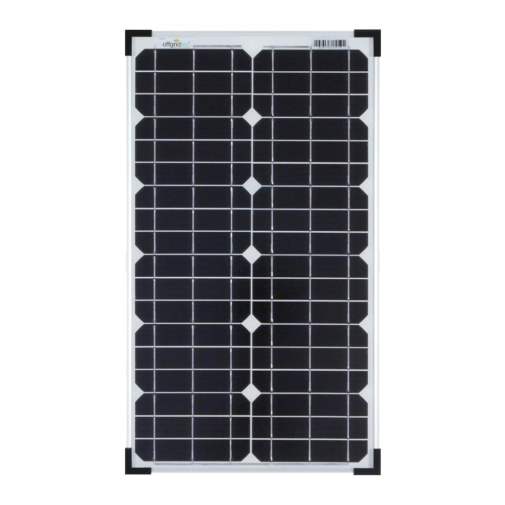 Offgridtec 30W MONO 12V Solarpanel, 30W