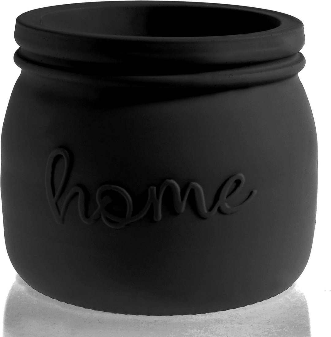CONCRETTE Blumentopf Blumenkübel Zement-Pflanzkübel Übertopf aus Beton Home Ø 11 cm | 17 Farben 16x1