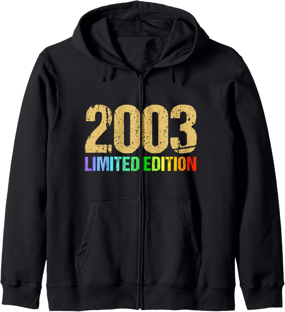 21. Geburtstag Mann Frau 21 Jahre 2003 Deko Lustig Geschenk Kapuzenjacke
