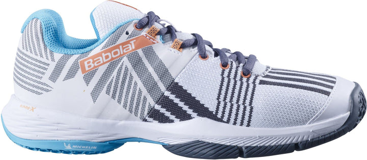Babolat Padel Sensa Women White/Canyon Sunset,Women 42 EU, 42 EU