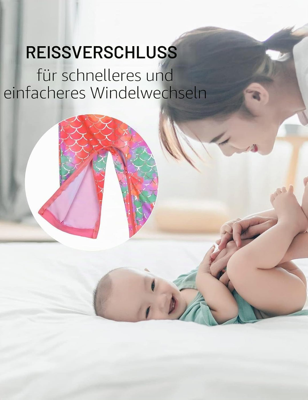weVSwe Baby Mädchen Langarm Badeanzug UV-Schutz UPF 50+ Einteiler mit Kleinkind Sonnenhut Flap Cap 0