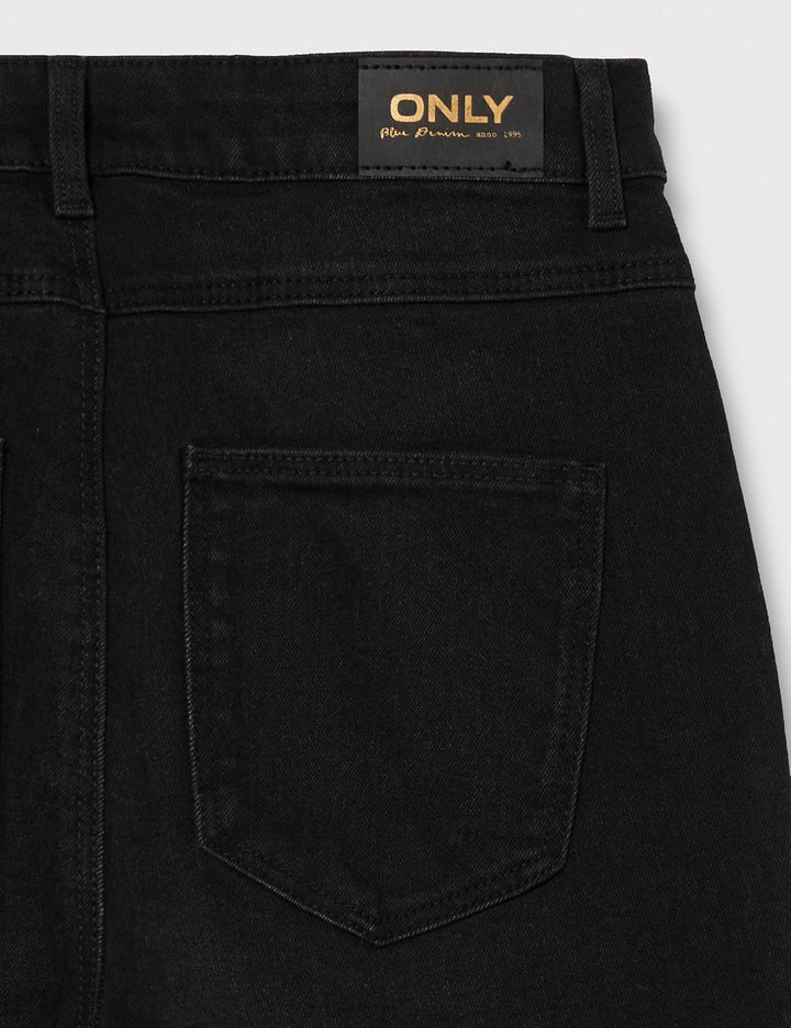 ONLY Damen Onldruna Hw Skinny DNM Pimbox Jeans 26W / 30L Schwarz, 26W / 30L Schwarz