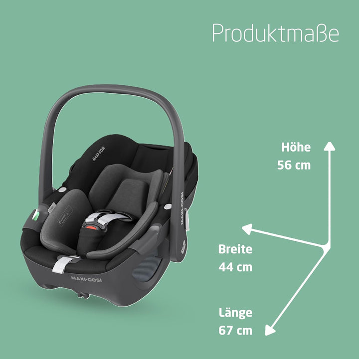 Maxi-Cosi Pebble 360 i-Size Babyschale Drehbar, Neugeborenen Autositz 360 Grad, 0–15 Monate (40–83 c