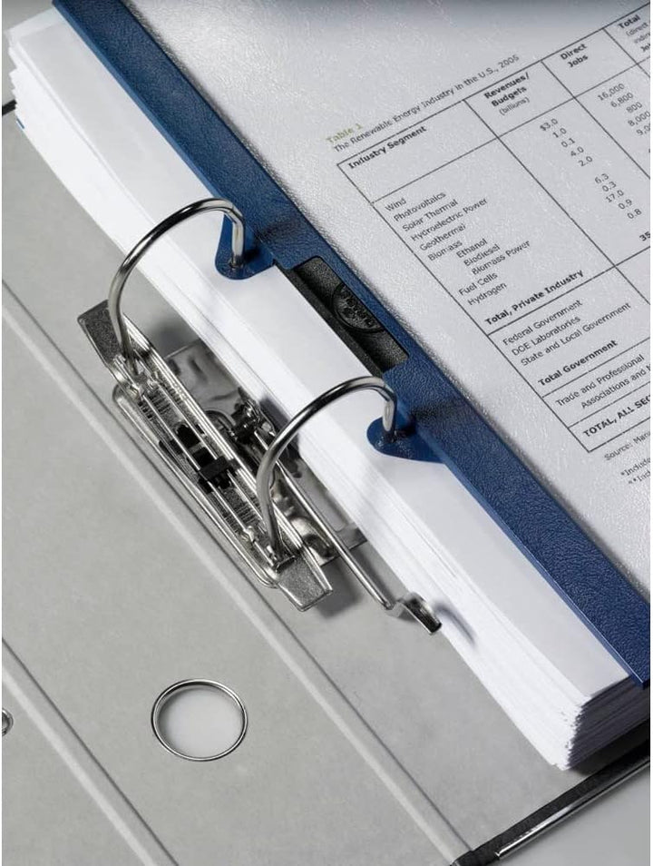 Durable Klemm-Mappe Duraclip 30 Easy File, abheftbar, Hartfolie, bis 30 Blatt A4, dunkelblau, 25er P