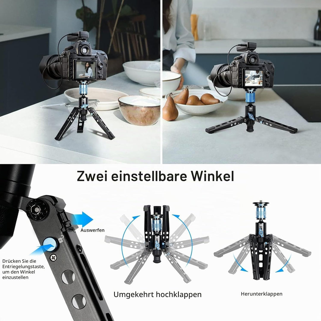 SIRUI P-424FS Einbeinstativ für Kamera, Modular, 3-in-1, Einbeinstativ aus Kohlefaser, mit Stativhal