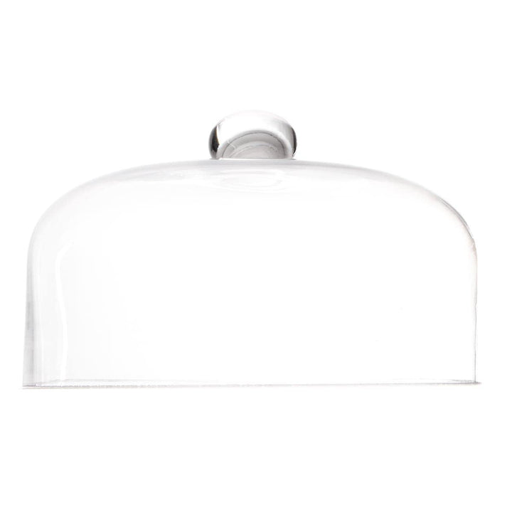 Glasglocke/Glashaube mit Knopf - Ø 27,5 cm - Höhe 15 cm - Kuchenhaube, Tortenglocke, Käseglocke, Gla