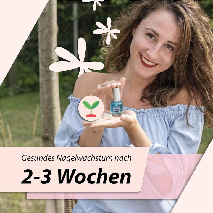 Nagelhärter 15ml - Nagelhärter extra stark - Nagelhärter brüchige Nägel - Nagelpflege für brüchige N