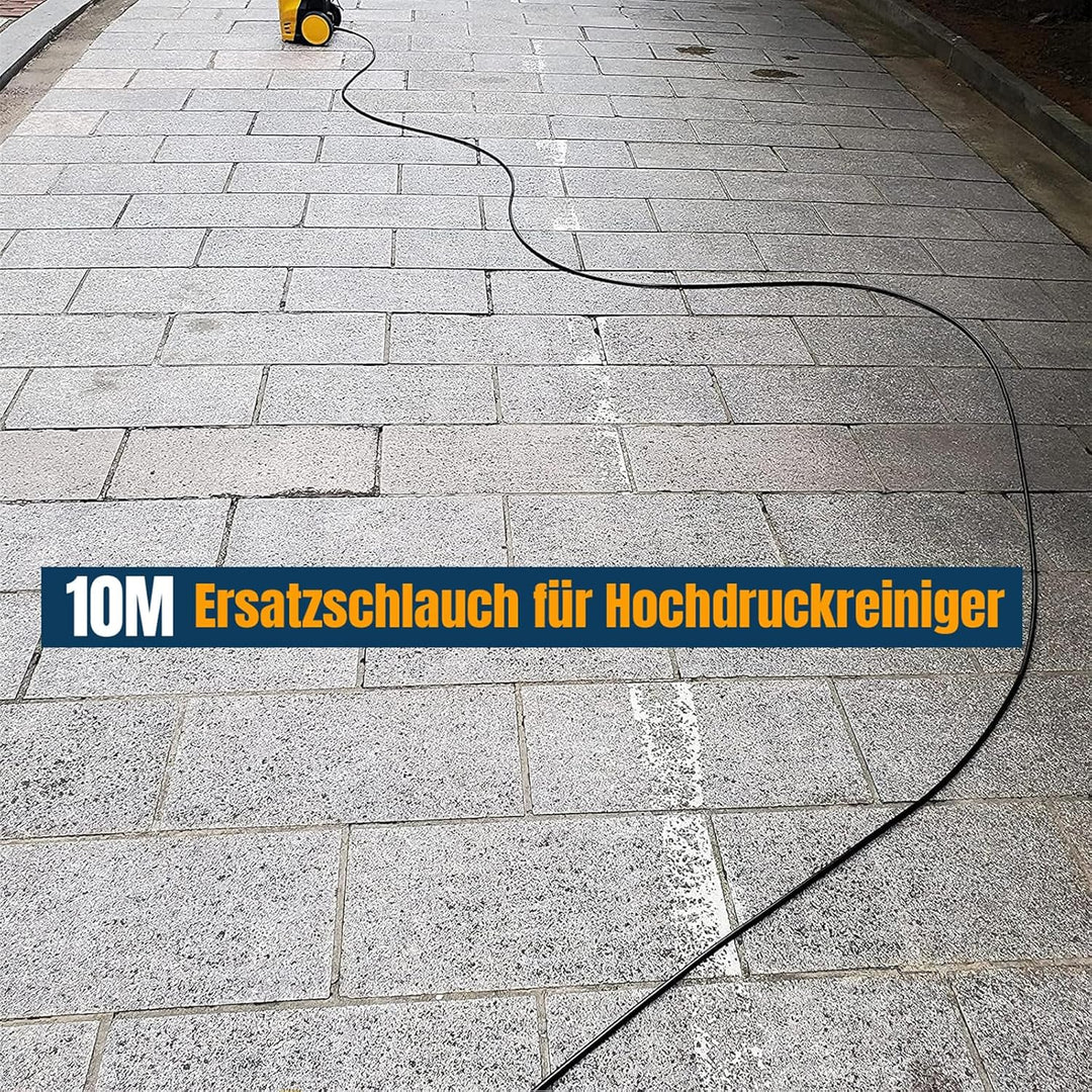 OHAYORI 10M Hochdruckschlauch Kompatibel mit Kärcher K-Serie K2/K3/K4/K5/K6/K7, 180Bar Verlängerungs