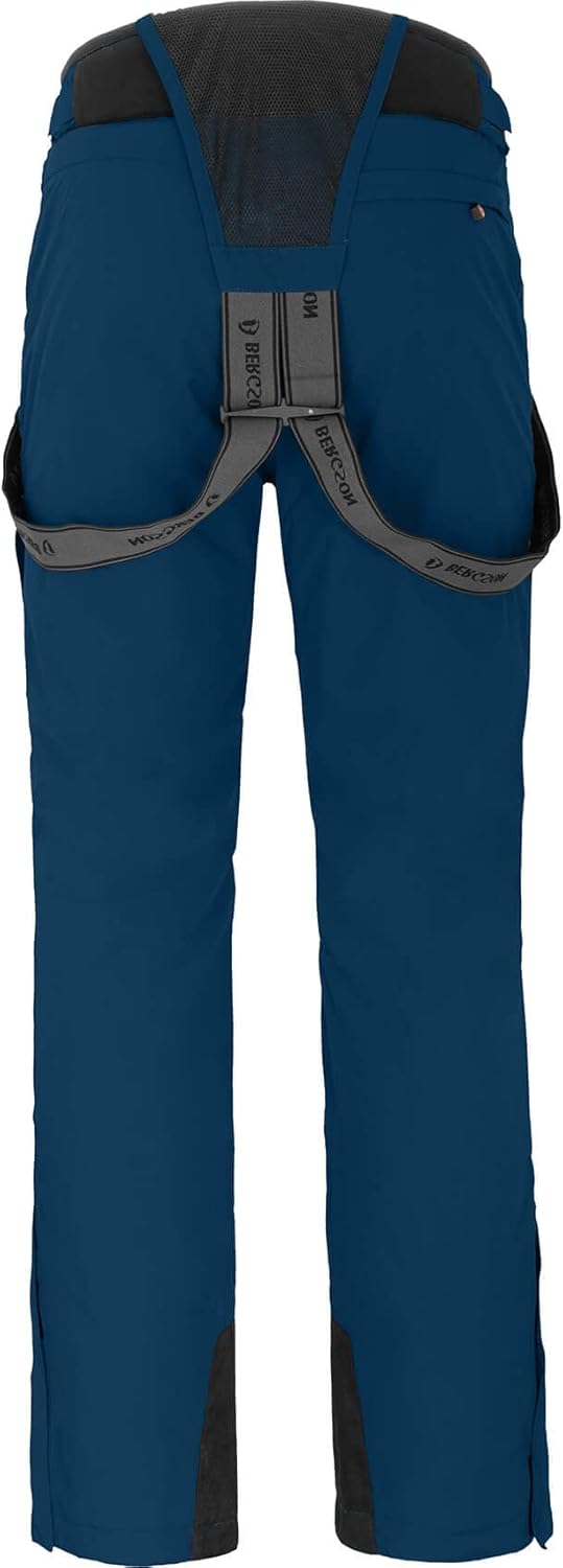 Bergson Flex | Herren Skihose - Oberschenkel Belüftung, wasserdicht, Winddicht, atmungsaktiv, bielas