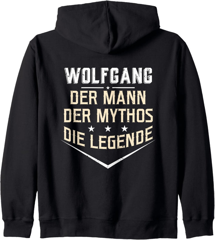 Wolfgang Der Mann Der Mythos Die Legende Vorname Kapuzenjacke