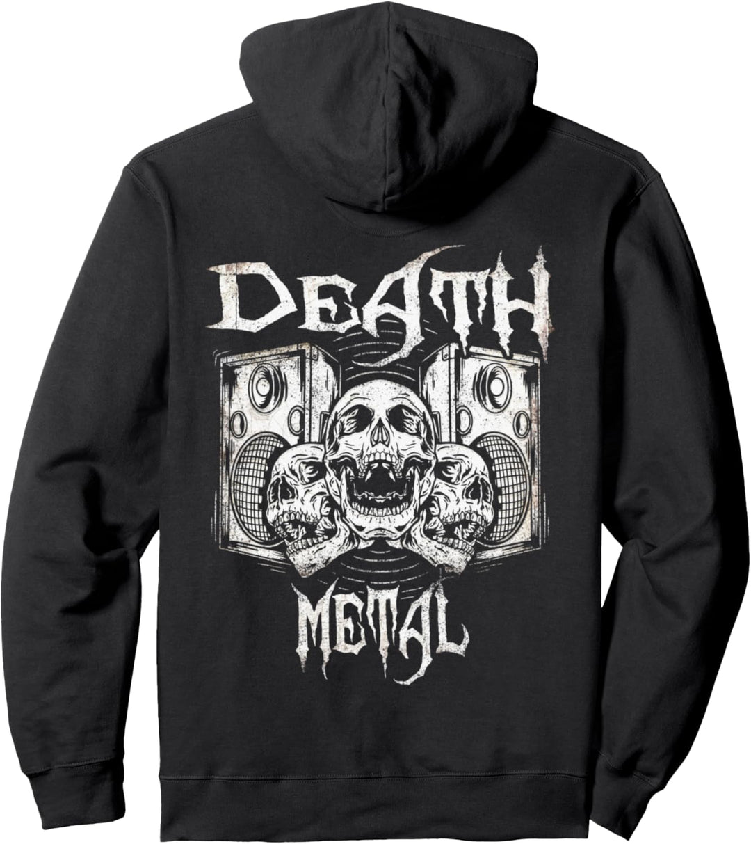 Death Metal Gothic Musik Heavy Rock Headbanger Rocker Pullover Hoodie