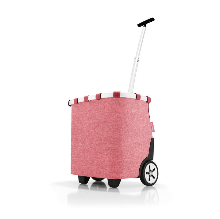 reisenthel carrycruiser Twist Berry – Tragbarer Einkaufstrolley mit stabilem Aluminiumrahmen, Schult