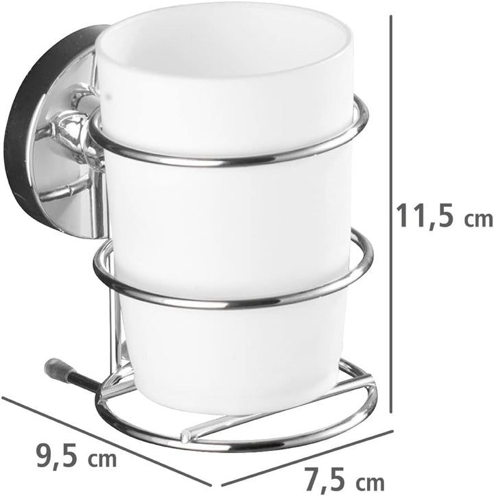 WENKO Vacuum-Loc® Zahnputzbecher Milazzo