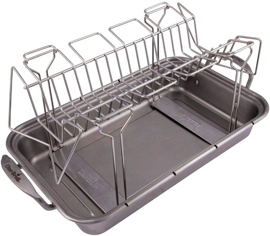 Char-Broil 140020 - Grill+ Multifunktionsaufsatz, Edelstahl