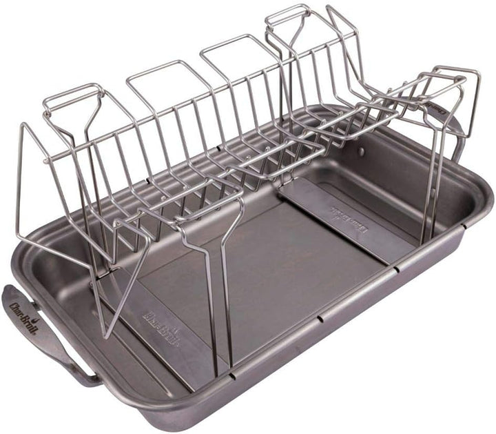 Char-Broil 140020 - Grill+ Multifunktionsaufsatz, Edelstahl
