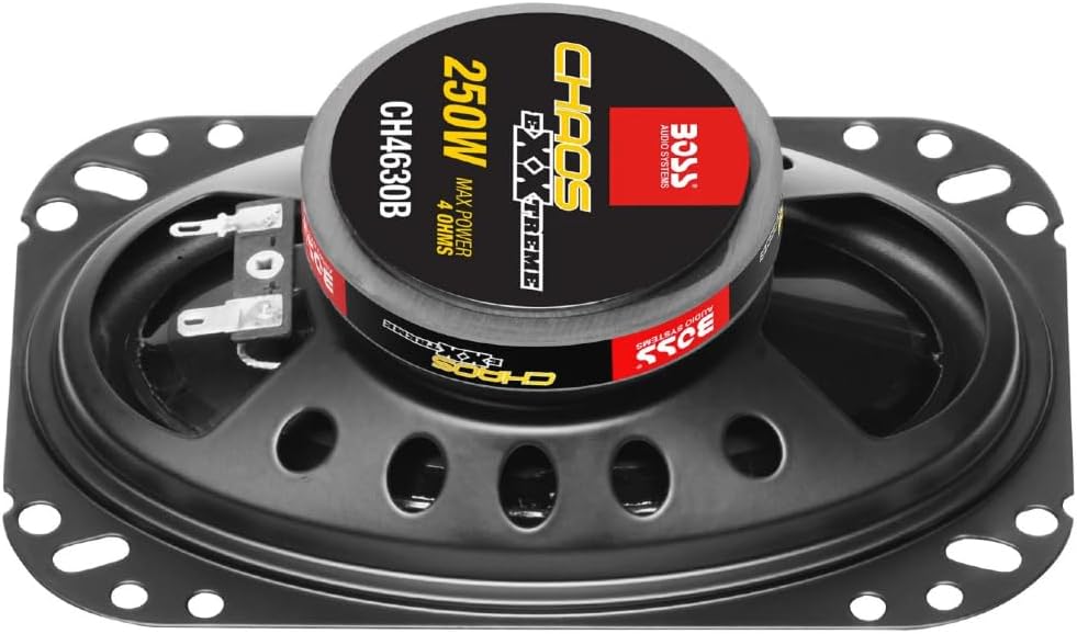 KIT Set FÜR BOSS Audio Systems CH4630B 2 Triaxial-Lautsprecher, 4 x 6 10 x 15 cm 100 x 150 mm, 125 W