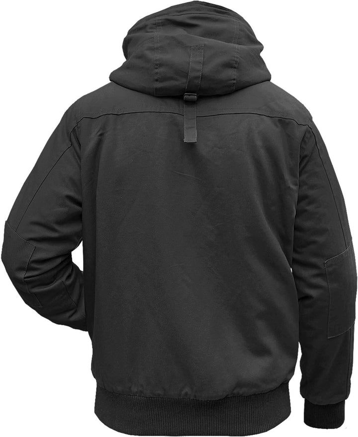 Brandit Winterjacke Grizzly mit Futter Hooded Parka S Schwarz, S Schwarz