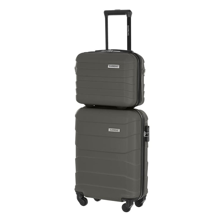 BARRENS Kabinenkoffer + Reisekosmetikkoffer Set | Handgepäck | Kabinenkoffer 55x40x20cm 34l | Kosmet