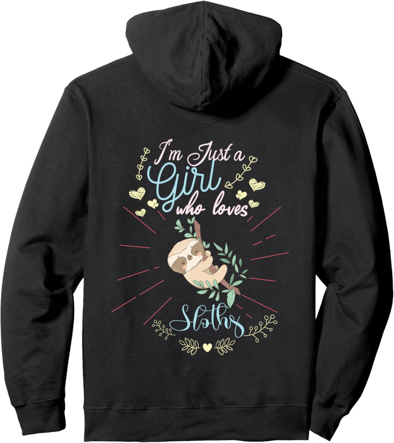 Dieses Mädchen liebt Faultiere Faultier Pullover Hoodie