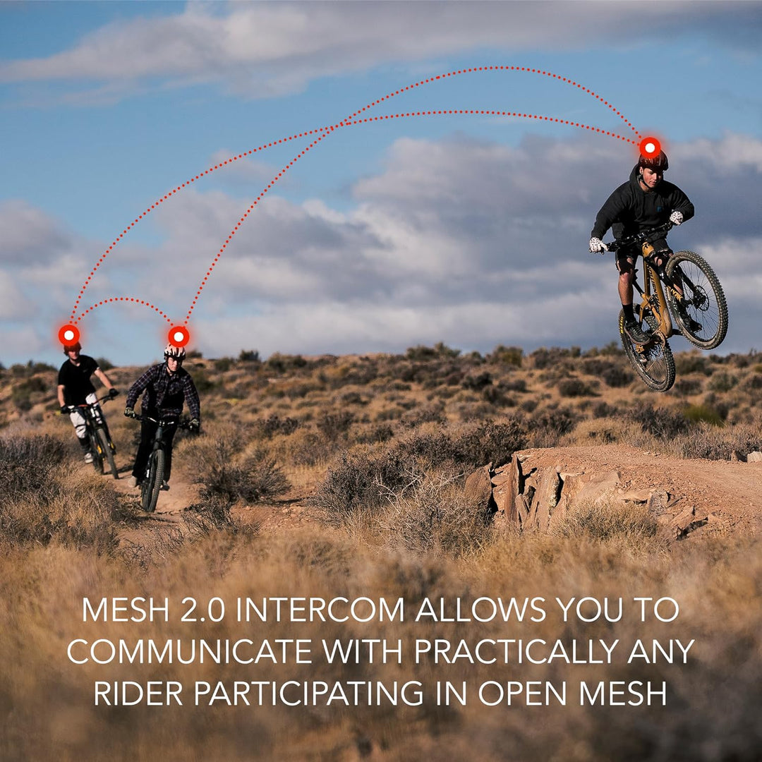 Sena M1 EVO Smart Mountainbike-Helm (Matt-schwarz, L)