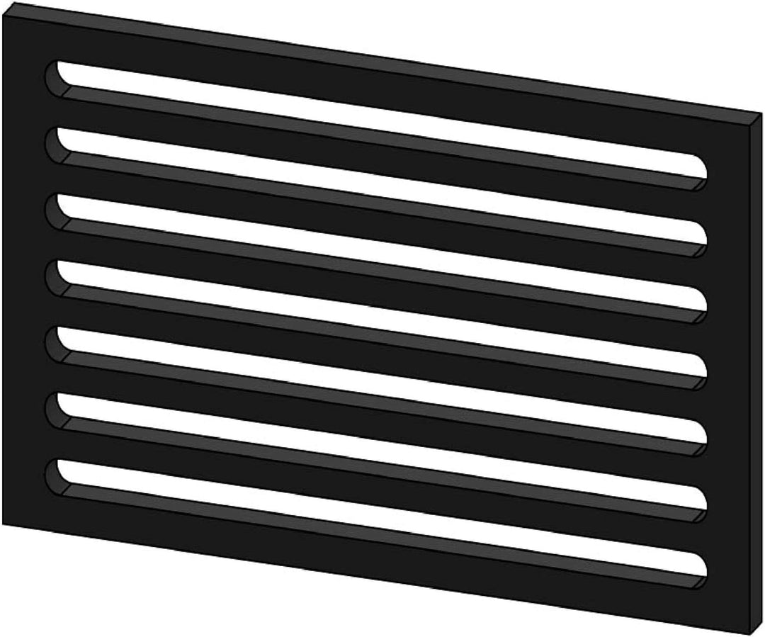 Kaminrost/Ascherost Eckig 240 x 138 x 10 mm passend für Austroflamm KE ** Kaminöfen inkl. Modellüber