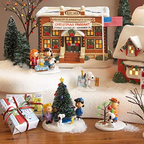 Department 56 Peanuts Charlie Brown & Snoopy The Perfect Tree Figur, handgefertigt und handbemalt, 7