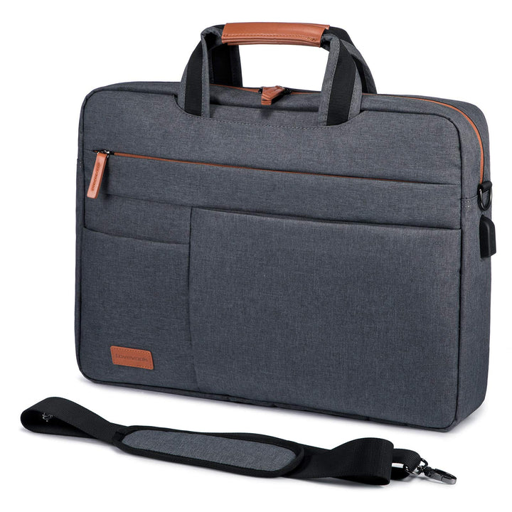 LOVEVOOK Laptop tasche 17-17.3 Zoll Notebook Tasche 17-17.3 Zoll Wasserdicht Aktentasche Herren Schu