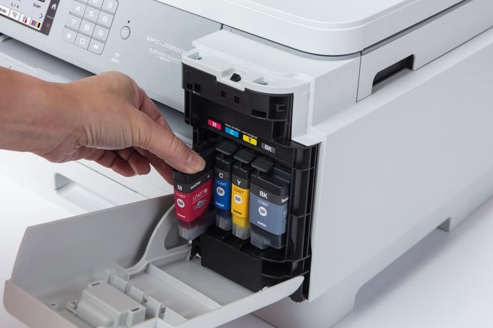 Brother MFC-J5955DW Business-Ink 4-in-1 Multifunktionsgerät mit DIN A3 Druckfunktion (30 Seiten/Min,