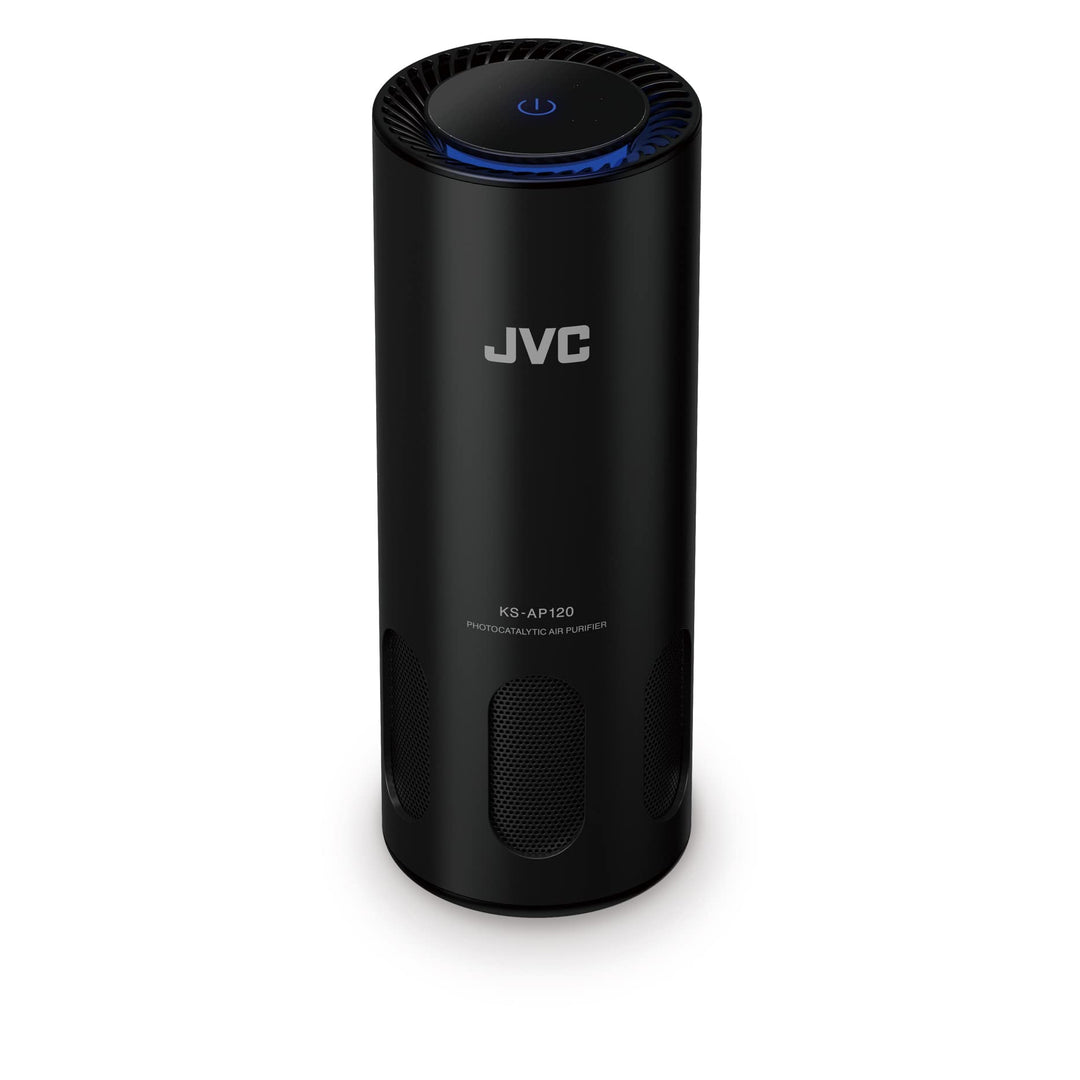 JVC KS-AP120 - Mobiler photokatalytischer Luftreiniger CADR 8,5 m3/h, EPA-Filter E12, UV-Filter, Ion