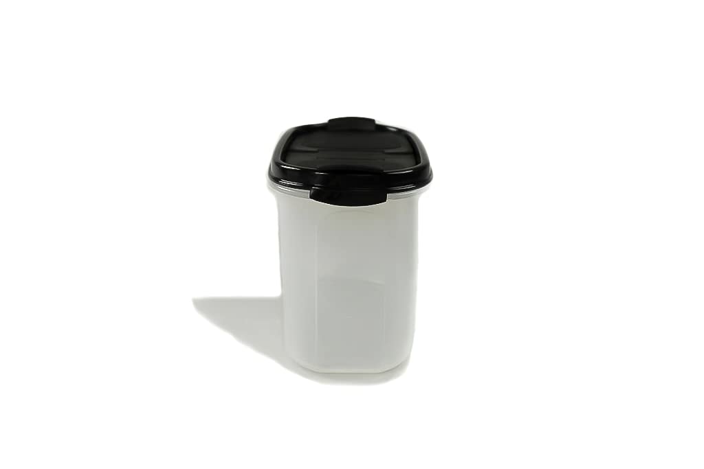 Tupperware Eidgenosse 1,1 L schwarz mit Schütte Vorratsdose Vorrat Dose Modular