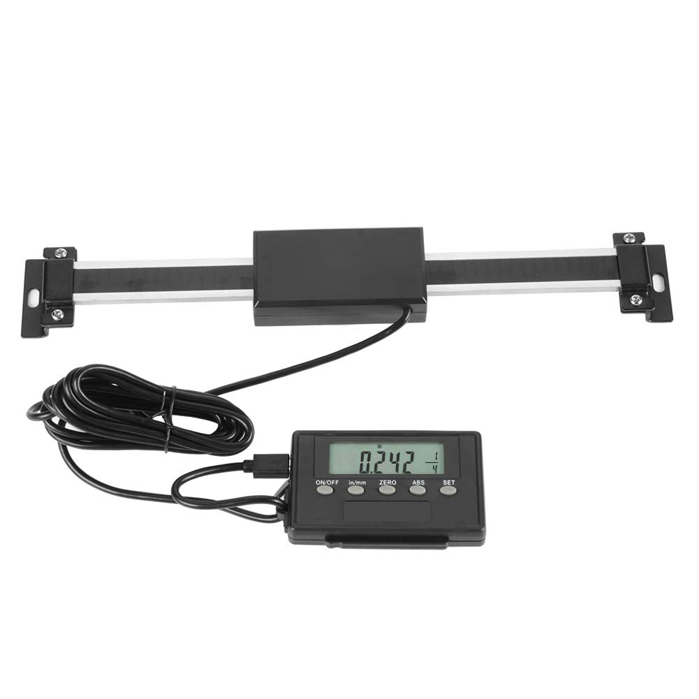 Digitalanzeige Kit, 0-150 mm Digitalanzeige Linearmassstab, Digitalfern Linearmassstab aus Aluminium