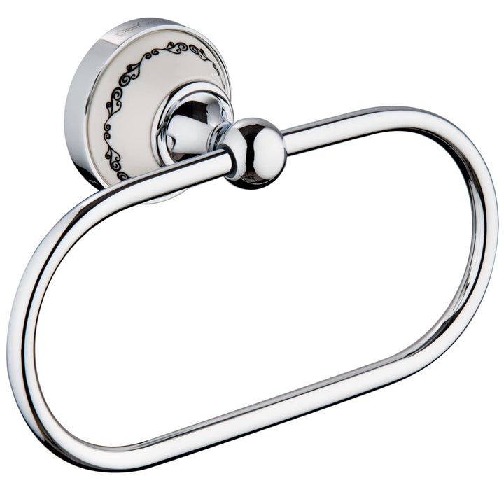 PaulGurkes Nostalgie Retro Handtuchring Handtuchhalterung Bad Accessoires Landhausstil Badaccessoire