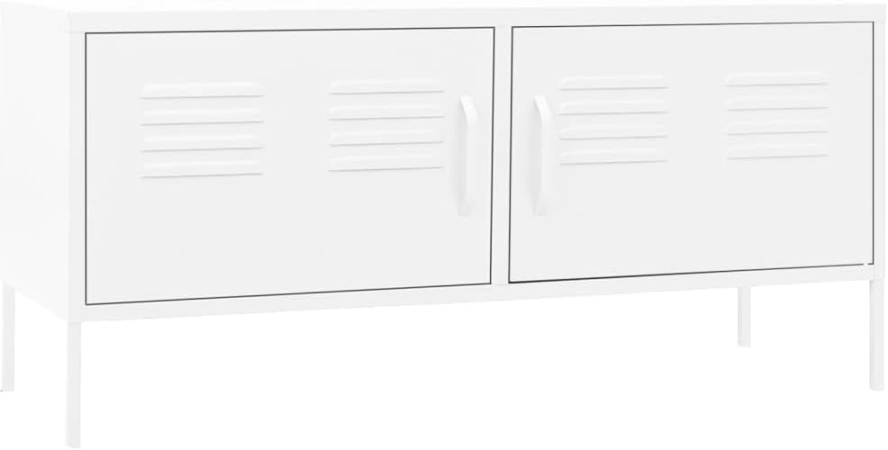 vidaXL TV Schrank mit 2 Türen Lowboard TV Möbel Tisch Board Sideboard Fernsehtisch Fernsehschrank Hi