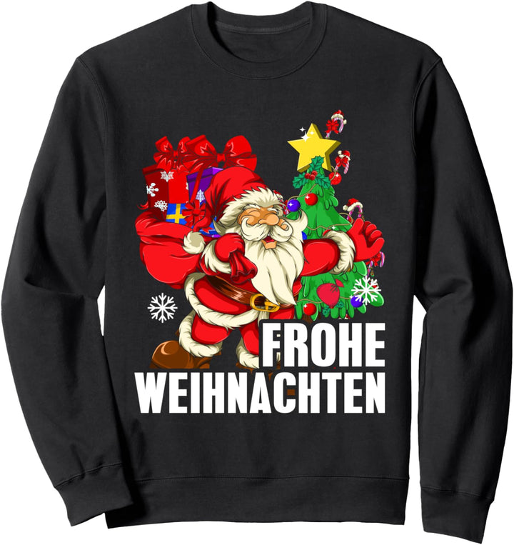 Weihnachtsmann Weihnachtsmann Geschenk Frohe Weihnachten Sweatshirt