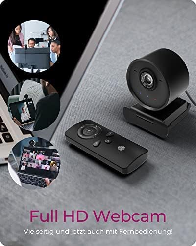 IcyBox Full-HD Webcam IB-CAM502-HD mit Fernbedienung