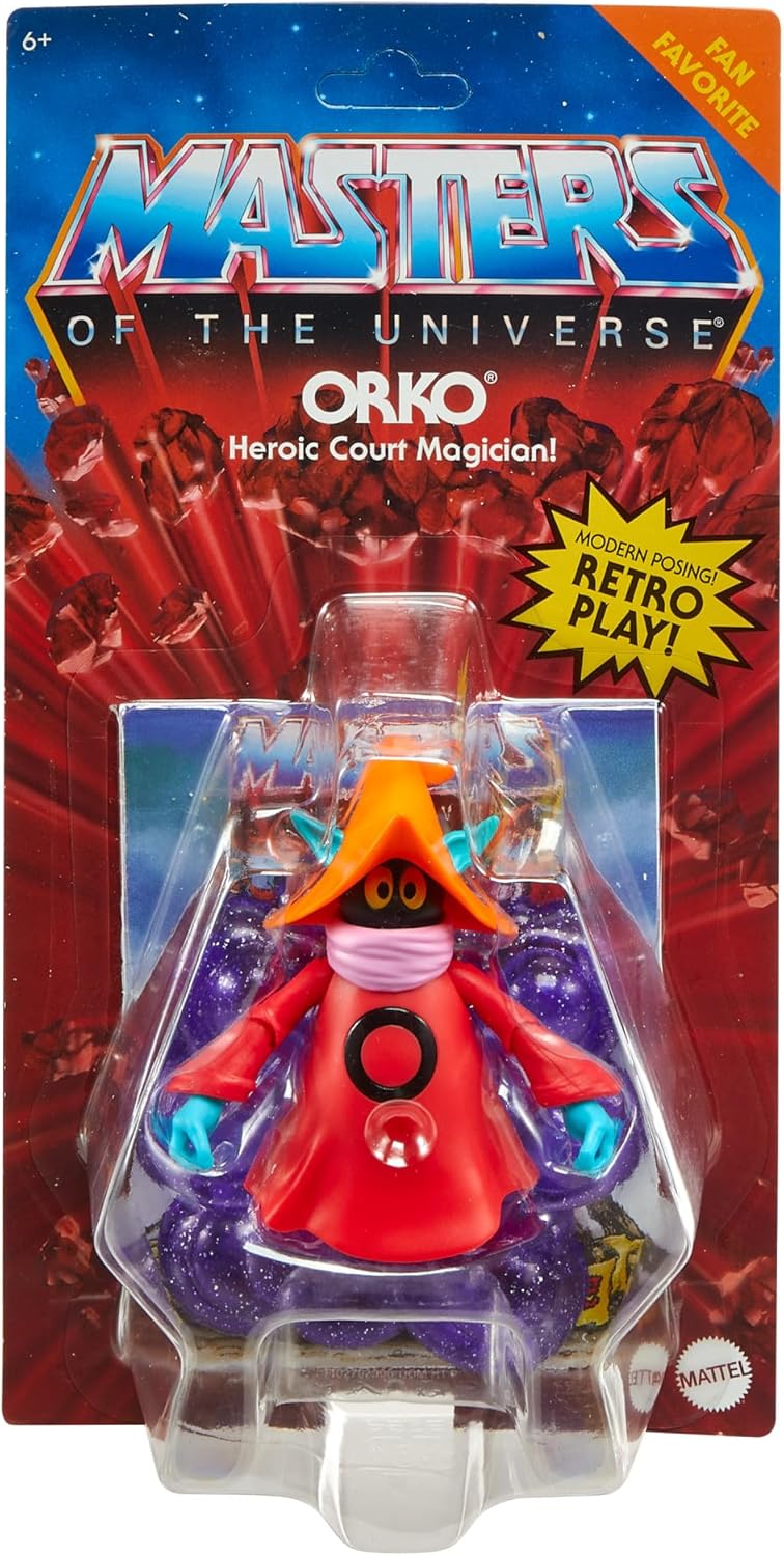 Masters of the Universe Origins Actionfigur Orko-Sammelfigur, ca. 14 cm grosses MOTU Zauberer von Et