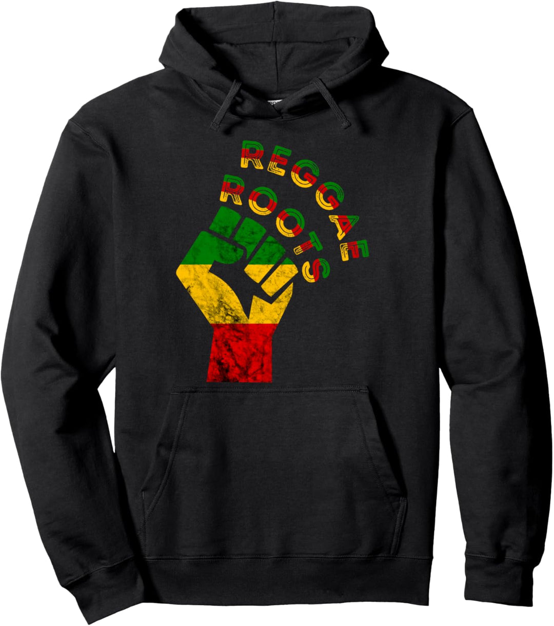 Reggae Faust Rastafarian Rasta Reggae Peace Reggaeton Pullover Hoodie