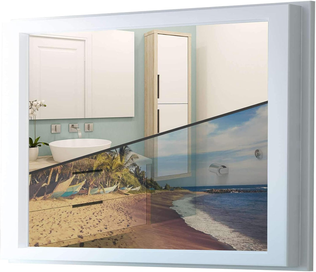 Fenster-Folie Sichtschutz I Folie für Fenster Deko - Fensterbild selbstklebend I Deko für Bad, Küche