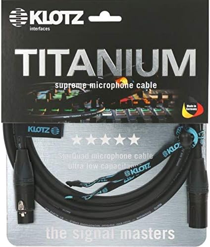 Klotz TI-M1000 Titan Mikrofonkabel 10m Neutrik