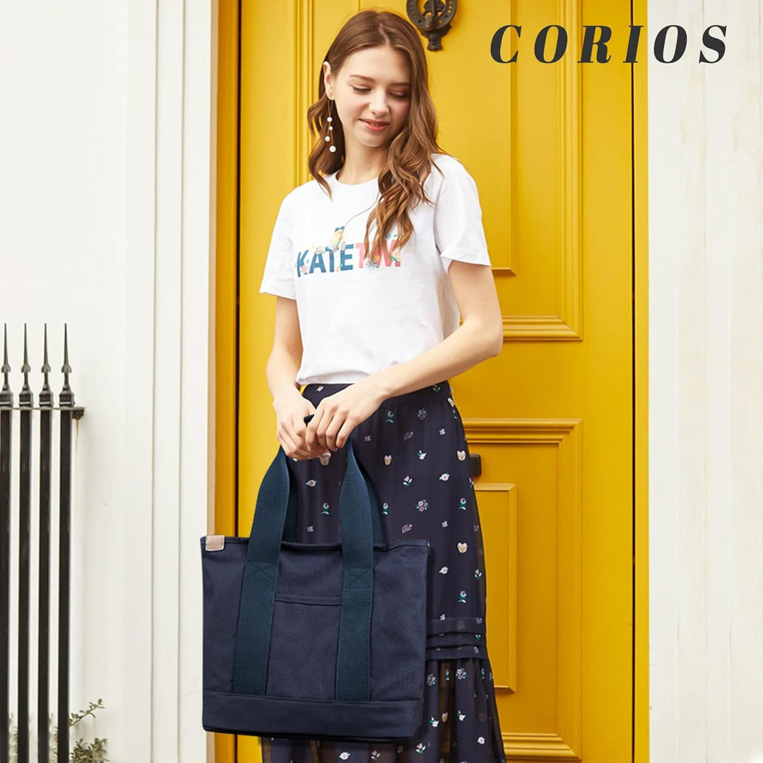 CORIOS Damen Henkeltaschen Canvas Tragetasche Grosse Kapazität Handtasche Multifunktionale Schultert