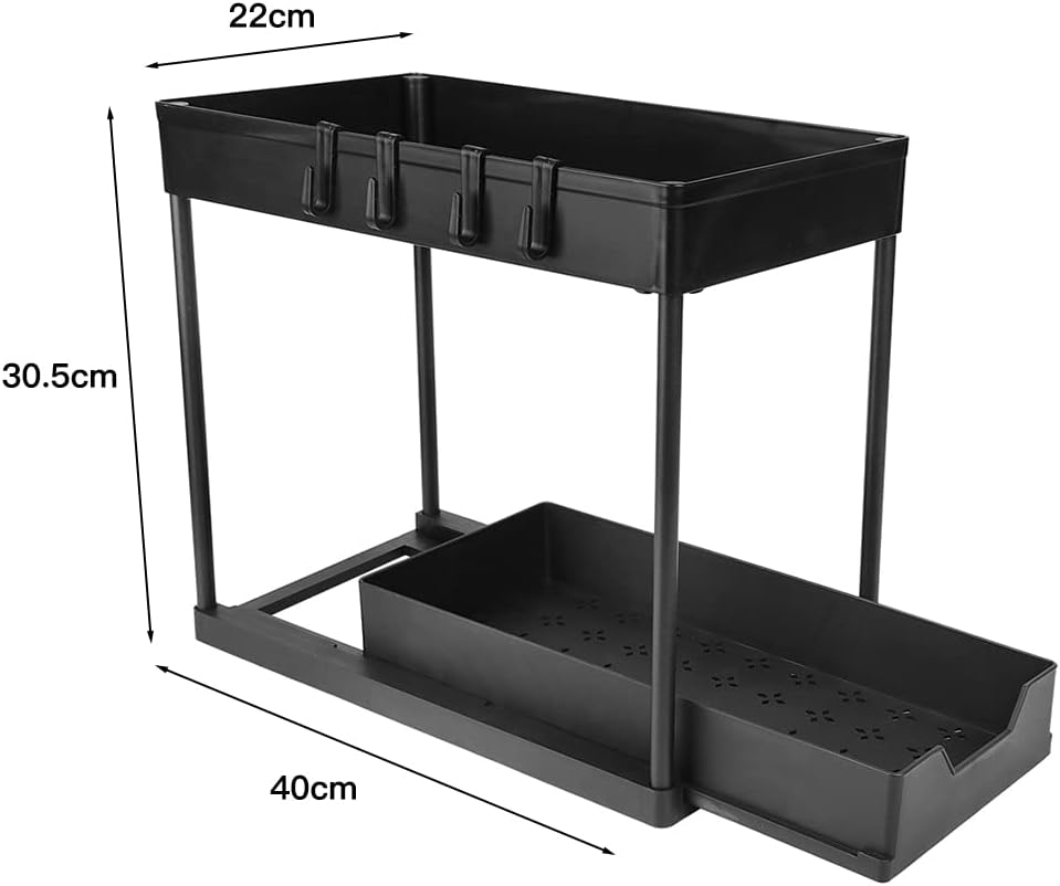 OHMG Schiebeschrank Korb herausziehen Organizer Schublade, küchen küchenschrank organizer,spülbecken