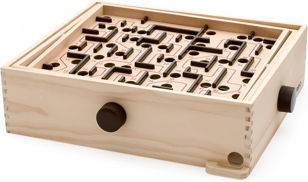 BRIO 34000 Labyrinth - Der schwedische Geschicklichkeits-Klassiker - Für Kinder ab 6 Jahren Klassisc