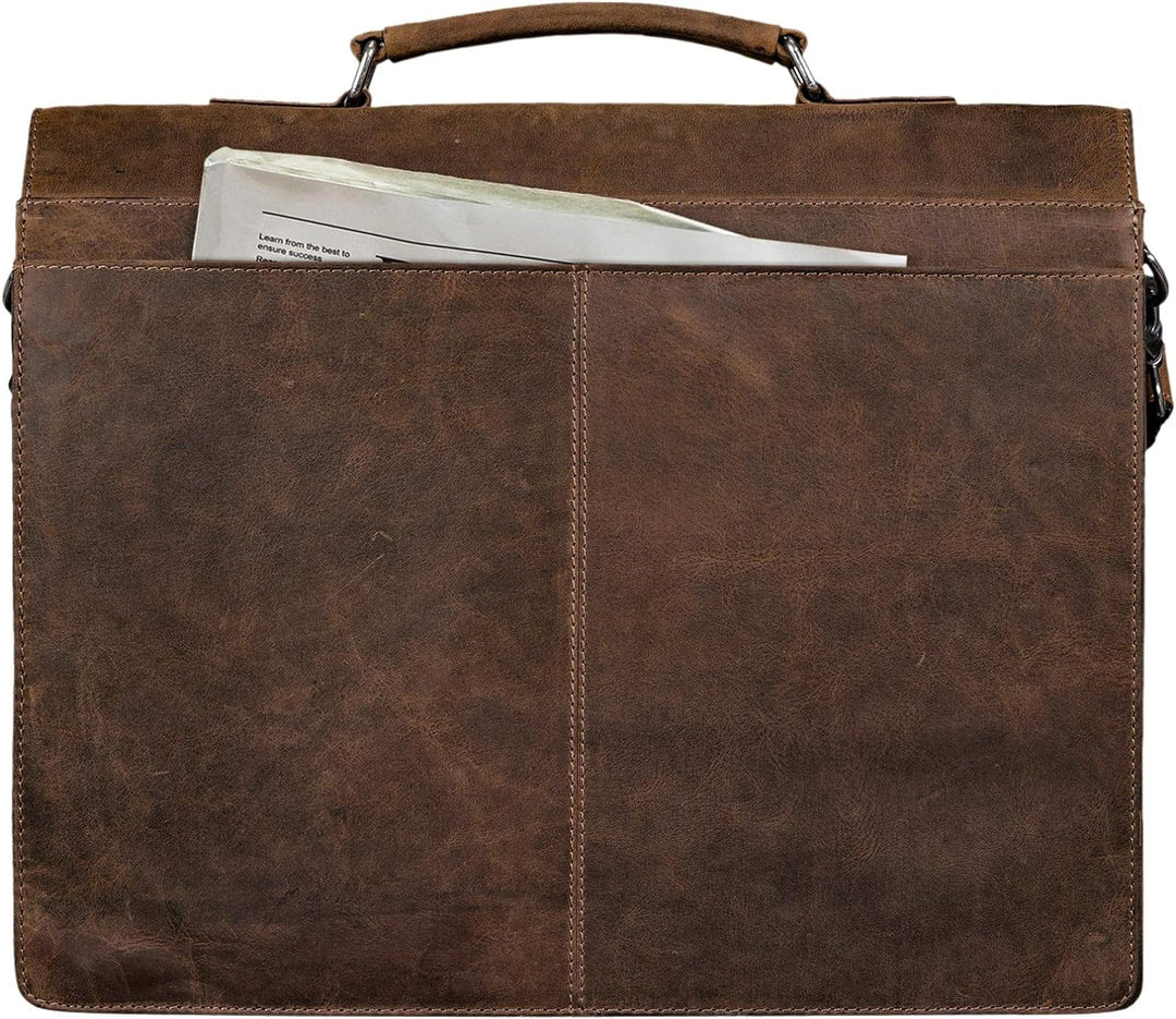 STILORD 'Johann' Klassische Aktentasche Herren Damen Businesstasche für 15,6 Zoll Laptop passend für