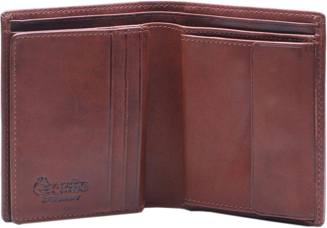 Esquire Dallas Geldbörse RFID Leder 9 cm