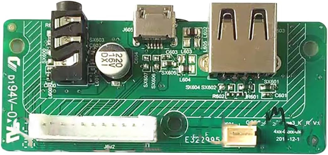 DAGIJIRD DIY Ladeanschluss Leiterplatte Lautsprecher Power Motherboard für JBL Charge 3 Version GG Z