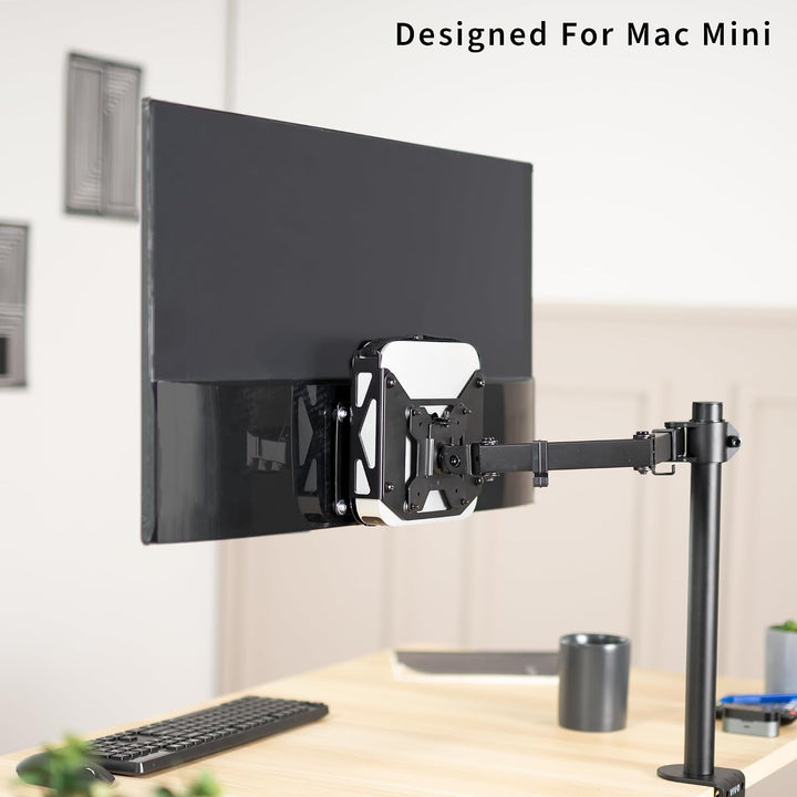 VIVO Behind Monitor VESA Mount Designed for Mac mini CPU, 2010 to mid 2024 Models, Monitor Arm Compu