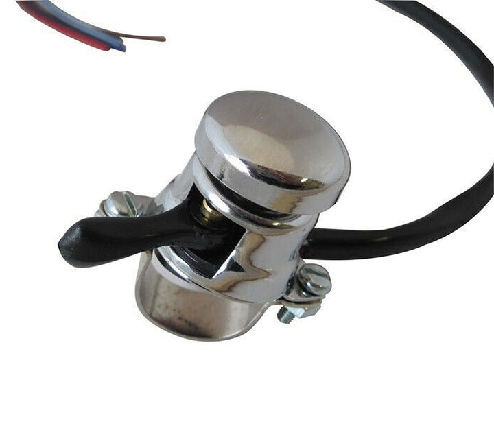 Motorrad Schalter Lucas Stil - Hupe Scheinwerfer Dip für 7/8 inch 22mm Stangen