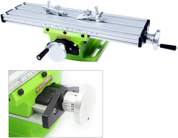 Frästisch Arbeitstisch Maschine, Mini Multifunktion Arbeitstisch Fräsen Arbeiten Kreuztisch Fräsmasc
