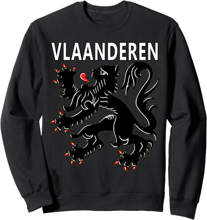 Vlaanderen Lion Flämische Menschen Flandern-Design Sweatshirt